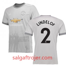 Manchester United Fodboldtrøjer LINDELOF 3. sæt 2017/18 Kort ærmer