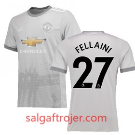 Manchester United Fodboldtrøjer FELLAINI 3. sæt 2017/18 Kort ærmer