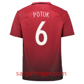 Tyrkiet Fodboldtrøjer ALPER POTUK Hjemmebanesæt Euro 2016 Kort ærmer