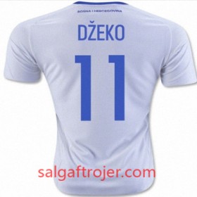 Bosnien-Hercegovina Fodboldtrøjer DZEKO Udebanesæt 2016/17 Kort ærmer