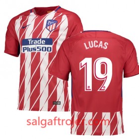 Atlético de Madrid Fodboldtrøjer LUCAS Hjemmebanesæt 2017/18 Kort ærmer