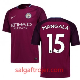 Manchester City Fodboldtrøjer MANGALA Udebanesæt 2017/18 Kort ærmer