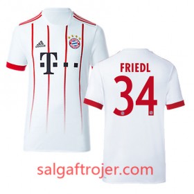 FC Bayern München Fodboldtrøjer FRIEDL 3. sæt 2017/18 Kort ærmer
