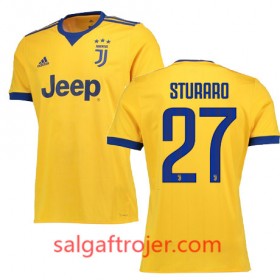 Juventus Fodboldtrøjer STURARO Udebanesæt 2017/18 Kort ærmer