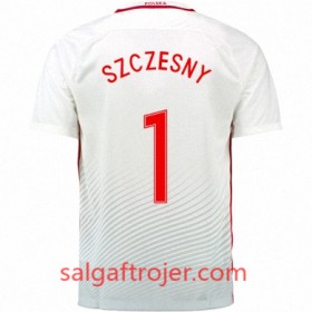 Polen Fodboldtrøjer WOJCIECH SZCZESNY Hjemmebanesæt Euro 2016 Kort ærmer