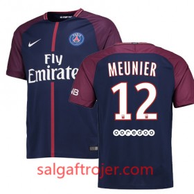 Paris Saint-Germain Fodboldtrøjer THOMAS MEUNIER Hjemmebanesæt 2017/18 Kort ærmer