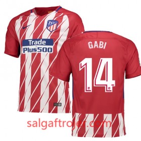 Atlético de Madrid Fodboldtrøjer GABI Hjemmebanesæt 2017/18 Kort ærmer