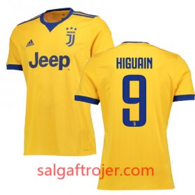 Juventus Fodboldtrøjer HIGUAIN Udebanesæt 2017/18 Kort ærmer