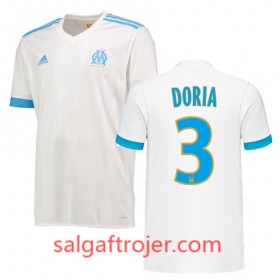 Olympique de Marseille Fodboldtrøjer DORIA Hjemmebanesæt 2017/18 Kort ærmer