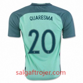 Portugal Fodboldtrøjer RICARDO QUARESMA Udebanesæt Euro 2016 Kort ærmer