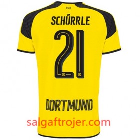 Borussia Dortmund Fodboldtrøjer SCHURRLE 3. sæt 2017/18 Kort ærmer