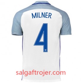 England Fodboldtrøjer MILNER Hjemmebanesæt Euro 2016 Kort ærmer