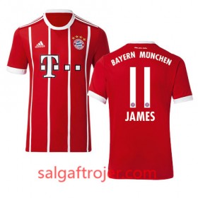 FC Bayern München Fodboldtrøjer JAMES Hjemmebanesæt 2017/18 Kort ærmer