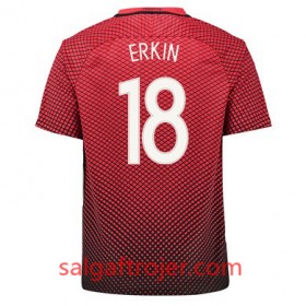 Tyrkiet Fodboldtrøjer CANER ERKIN Hjemmebanesæt Euro 2016 Kort ærmer