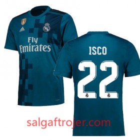 Real Madrid Fodboldtrøjer ISCO 3. sæt 2017/18 Kort ærmer