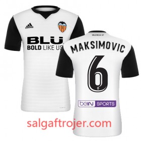 Valencia CF Fodboldtrøjer MAKSIMOVIC Hjemmebanesæt 2017/18 Kort ærmer
