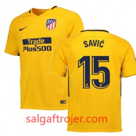 Atlético de Madrid Fodboldtrøjer SAVIC Udebanesæt 2017/18 Kort ærmer