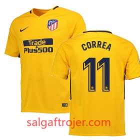 Atlético de Madrid Fodboldtrøjer CORREA Udebanesæt 2017/18 Kort ærmer