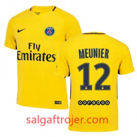 Paris Saint-Germain Fodboldtrøjer THOMAS MEUNIER Udebanesæt 2017/18 Kort ærmer