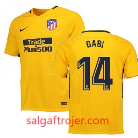 Atlético de Madrid Fodboldtrøjer GABI Udebanesæt 2017/18 Kort ærmer