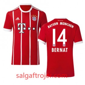 FC Bayern München Fodboldtrøjer BERNAT Hjemmebanesæt 2017/18 Kort ærmer