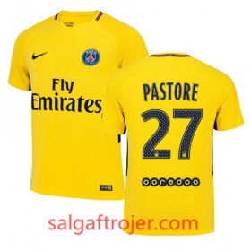 Paris Saint-Germain Fodboldtrøjer JAVIER PASTORE Udebanesæt 2017/18 Kort ærmer