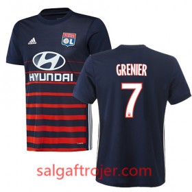 Olympique Lyon Fodboldtrøjer CLEMENT GRENIER Udebanesæt 2017/18 Kort ærmer