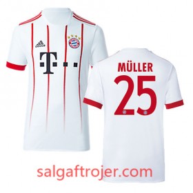 FC Bayern München Fodboldtrøjer MULLER 3. sæt 2017/18 Kort ærmer