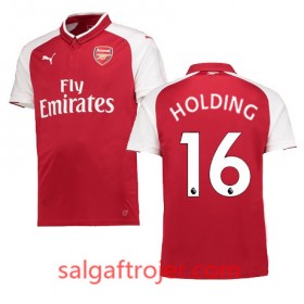 Arsenal Fodboldtrøjer HOLDING Hjemmebanesæt 2017/18 Kort ærmer
