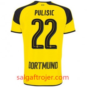 Borussia Dortmund Fodboldtrøjer PULISIC 3. sæt 2017/18 Kort ærmer