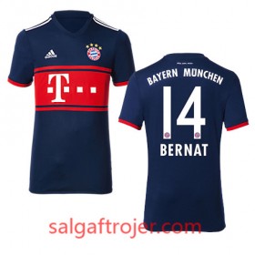 FC Bayern München Fodboldtrøjer BERNAT Udebanesæt 2017/18 Kort ærmer