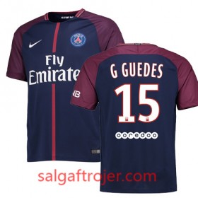 Paris Saint-Germain Fodboldtrøjer Goncalo Guedes Hjemmebanesæt 2017/18 Kort ærmer