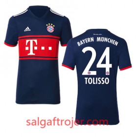 FC Bayern München Fodboldtrøjer TOLISSO Udebanesæt 2017/18 Kort ærmer