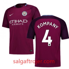 Manchester City Fodboldtrøjer KOMPANY Udebanesæt 2017/18 Kort ærmer