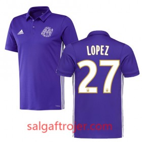Olympique de Marseille Fodboldtrøjer MAXIME LOPEZ 3. sæt 2017/18 Kort ærmer
