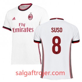 A.C. Milan Fodboldtrøjer SUSO Udebanesæt 2017/18 Kort ærmer