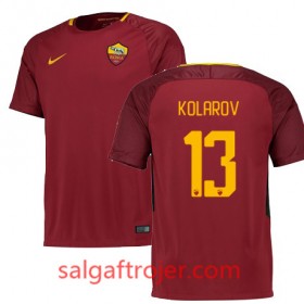 A.S. Roma Fodboldtrøjer KOLAROV Hjemmebanesæt 2017/18 Kort ærmer