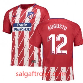 Atlético de Madrid Fodboldtrøjer AUGUSTO Hjemmebanesæt 2017/18 Kort ærmer