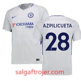 Chelsea Fodboldtrøjer AZPILICUETA Udebanesæt 2017/18 Kort ærmer