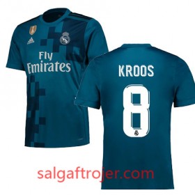 Real Madrid Fodboldtrøjer KROOS 3. sæt 2017/18 Kort ærmer