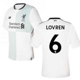 Liverpool Fodboldtrøjer LOVREN Udebanesæt 2017/18 Kort ærmer