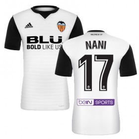 Valencia CF Fodboldtrøjer NANI Hjemmebanesæt 2017/18 Kort ærmer