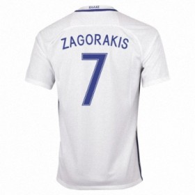 Grækenland Fodboldtrøjer THEODOROS ZAGORAKIS Hjemmebanesæt 2016/17 Kort ærmer