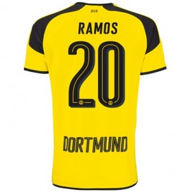 Borussia Dortmund Fodboldtrøjer RAMOS 3. sæt 2017/18 Kort ærmer