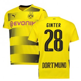Borussia Dortmund Fodboldtrøjer GINTER Hjemmebanesæt 2017/18 Kort ærmer