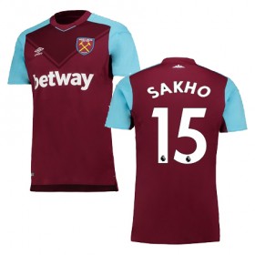 West Ham Fodboldtrøjer SAKHO Hjemmebanesæt 2017/18 Kort ærmer