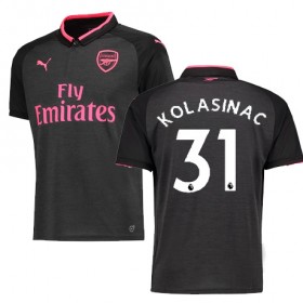 Arsenal Fodboldtrøjer KOLASINAC 3. sæt 2017/18 Kort ærmer