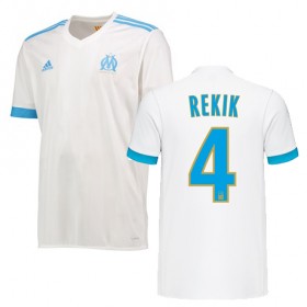 Olympique de Marseille Fodboldtrøjer KARIM REKIK Hjemmebanesæt 2017/18 Kort ærmer