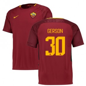 A.S. Roma Fodboldtrøjer GERSON Hjemmebanesæt 2017/18 Kort ærmer