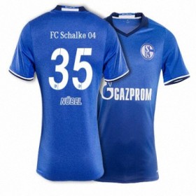 FC Schalke 04 Fodboldtrøjer NUBEL Hjemmebanesæt 2017/18 Kort ærmer